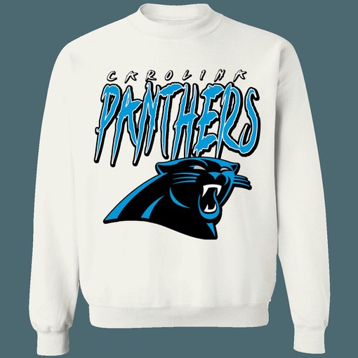 Vintage 90's NFL Carolina Panthers American Football Lover Sweatshirt Hoodie