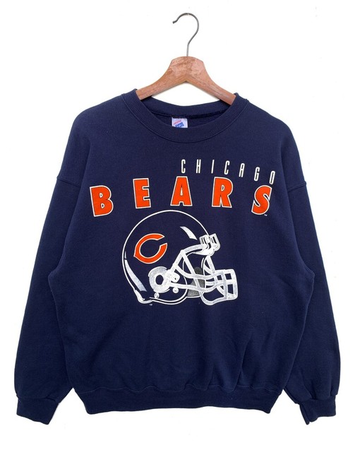 Vintage 90s NFL Chicago Bears Unisex Sweatshirt Hoodie - Must-have for Fans