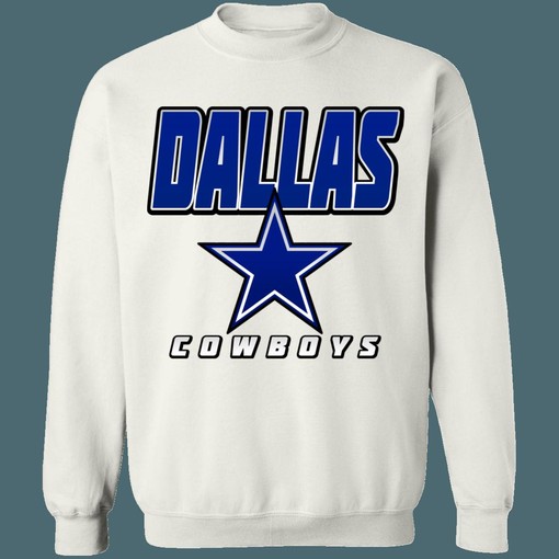 Vintage 90's NFL Dallas Cowboys American Football Sweatshirt Hoodie Great Gift Idea for Fans - Image 2
