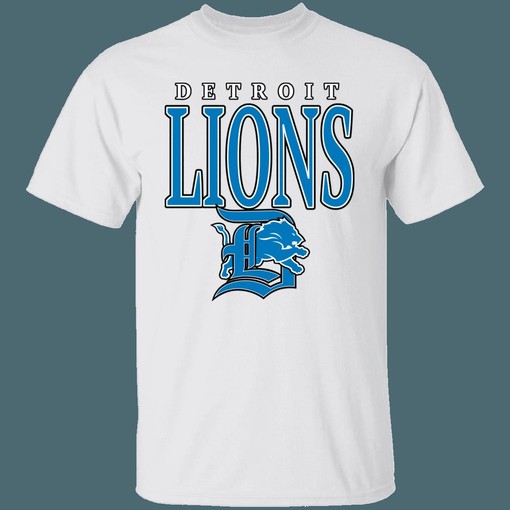 Vintage 90's NFL Detroit Lions T-Shirt Sweatshirt Hoodie for Fans