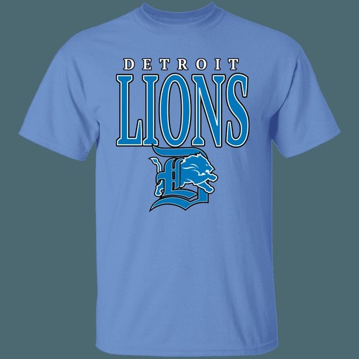 Vintage 90's NFL Detroit Lions T-Shirt Sweatshirt Hoodie for Fans - Image 4