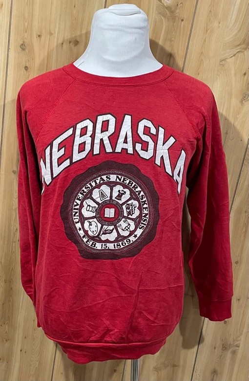 Vintage 90s Nebraska Cornhuskers Fiesta Bowl Champion Hoodie with University Nebraska Football Sweater - NCAA Shirts
