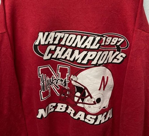 Vintage 90s Nebraska Cornhuskers Sweatshirt, Tee & Hoodie - NCAA Fans Essentials - Image 2
