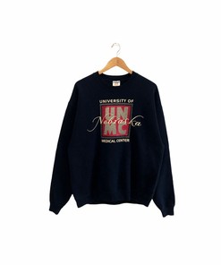 Vintage 90s Nebraska University Huskers Crewneck Sweatshirt NCAA Retro Shirt