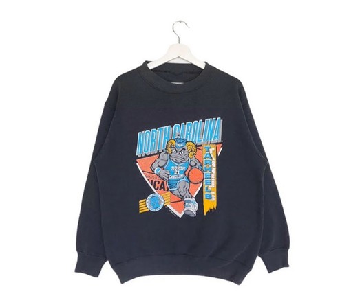 Vintage 90s North Carolina Sweatshirt Crewneck - Unisex Shirt for Fans