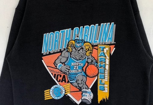 Vintage 90s North Carolina Sweatshirt Crewneck - Unisex Shirt for Fans - Image 2