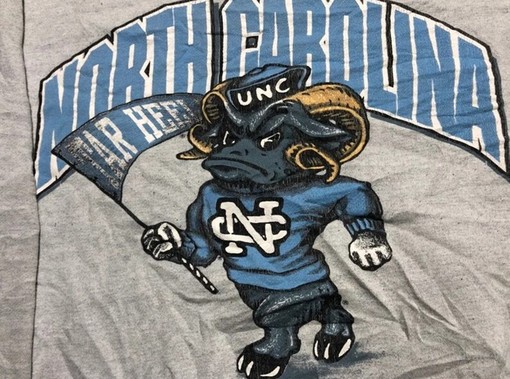 Vintage 90s North Carolina Tar Heels Sweatshirt, Shirt, T-shirt, Hoodie - Image 2