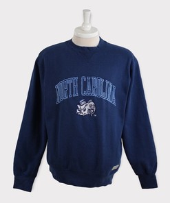 Vintage 90s North Carolina Tar Heels Sweatshirt and Hoodie, State University Gift for UNC Fans