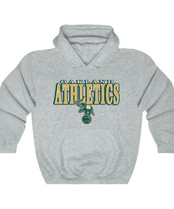 Vintage 90's Oakland Athletics Cool MLB Hoodie Sweatshirt Sports Shirt