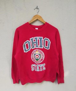 Vintage 90s Ohio State University Apparel T-Shirt, Sweatshirt, Hoodie & More with Full Color Gift for NCAA Fans