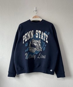 Vintage 90s Penn State Nittany Lions Crewneck Sweatshirt and Hoodie