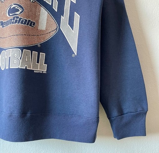 Vintage 90s Penn State University Football Sweatshirt and Hoodie - Image 2