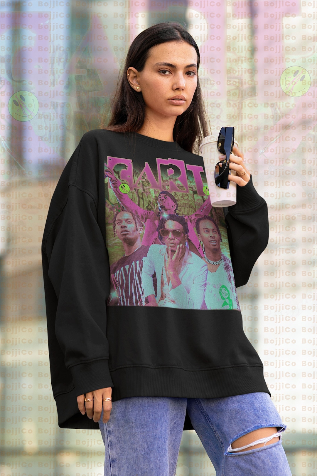 Vintage 90s Playboi Carti Sweater, Classic Rap Tee for Men and Women, Playboi Carti Tour Merch with Hip Hop Style
