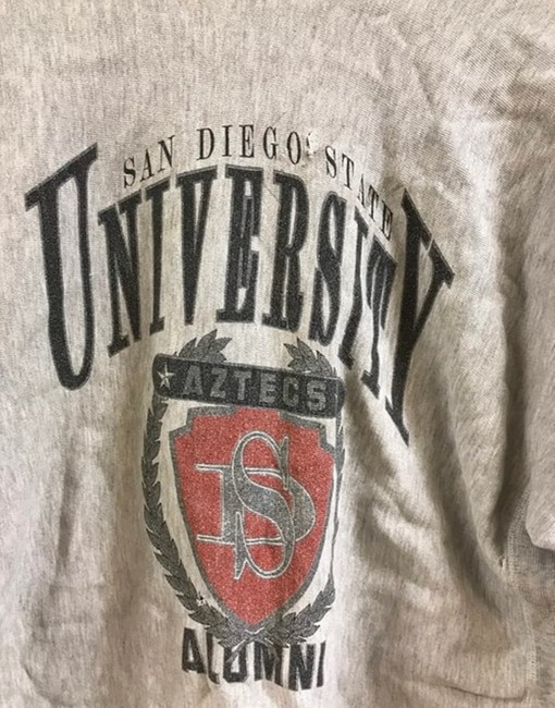 Vintage 90s San Diego State Sweatshirt, Shirt, Tee, and Hoodie - Perfect Gifts for NCAA Fans - Image 2