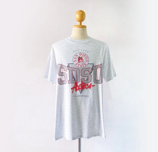 Vintage 90s San Diego State University SDSU Collection - Tee, Sweatshirt, and Hoodie - Ideal Gifts for NCAA Fans