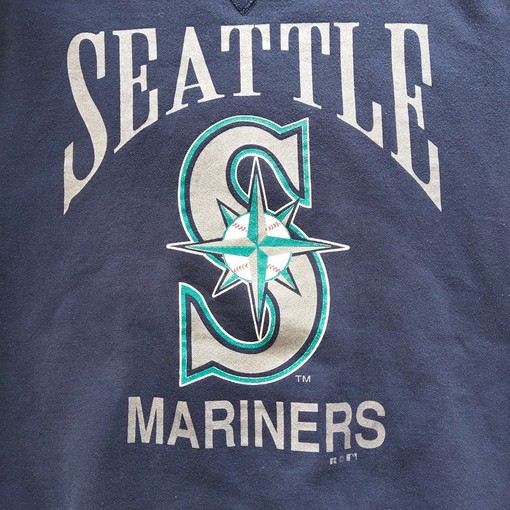 Vintage 90s Seattle Mariners Baseball Unisex Sweatshirt Hoodie Shirt for Fans - Image 2