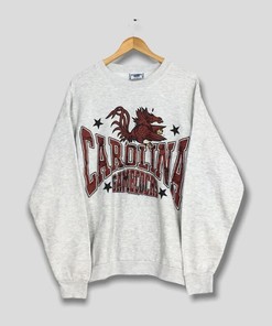 Vintage 90s South Carolina Gamecocks Sweatshirt and Football Shirt, State University Shirt and College Shirts