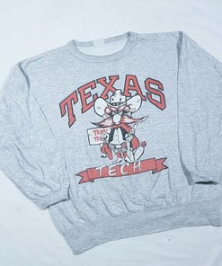 Vintage 90s Texas Tech Sweatshirt, College Shirts, T-shirt, Hoodie