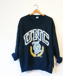 Vintage 90s UNC Tar Heels Sweatshirt and Hoodie, State University Shirt and NCAA Apparel