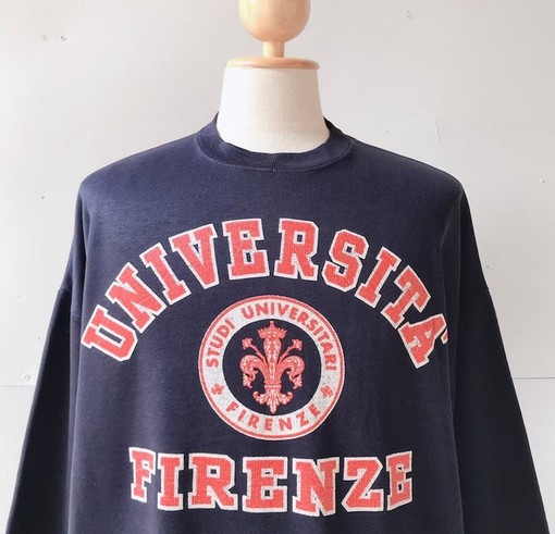 Vintage 90s Universita Firenze Sweatshirt, T shirt, Hoodie, College Shirts - Image 2
