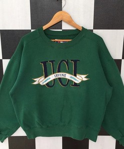 Vintage 90s University Of California Irvine Sweatshirt, American University T Shirt, Hoodie