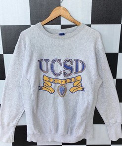 Vintage 90s University Of California San Diego Sweatshirt, American University Shirt, Hoodie