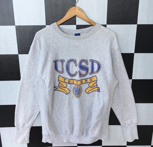 Vintage 90s University Of California San Diego Sweatshirt, American University Shirt, Hoodie