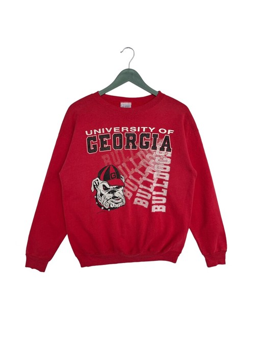 Vintage 90s University Of Georgia Bulldog Unisex Sweatshirt - NCAA Shirts for Men and Women
