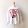 Vintage 90s University Of Nebraska Huskers Sweatshirt and Retro T-Shirt with NCAA Logo NCAA Shirts
