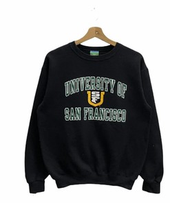 Vintage 90s University Of San Francisco NCAA Graphic Crewneck Sweatshirt - For College Fans
