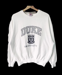 Vintage 90s University of Duke Crewneck Sweater, NCAA Shirts for Men, Vintage Sweatshirt