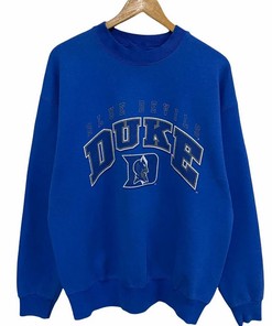 Vintage 90s University of Duke Crewneck Sweatshirt, NCAA Shirts Women, Hoodie