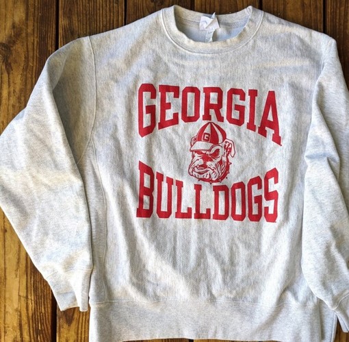 Vintage 90s University of Georgia Bulldogs Apparel Set - American University Shirt for Fans