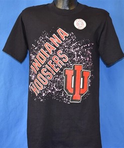 Vintage 90s University of Indiana Hoosiers Basketball Crew Neck Sweatshirt - NCAA Shirts