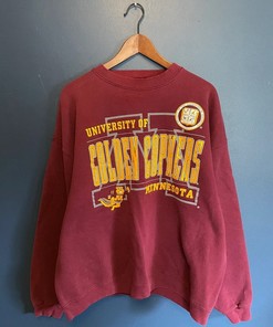 Vintage 90s University of Minnesota Sweatshirt, Tee, Hoodie