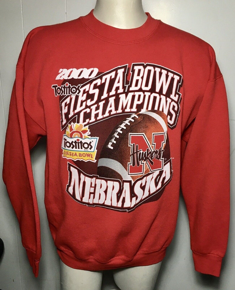 Vintage 90's University of Nebraska Cornhuskers Sweatshirt, Lover Sport Gift, NCAA Apparel