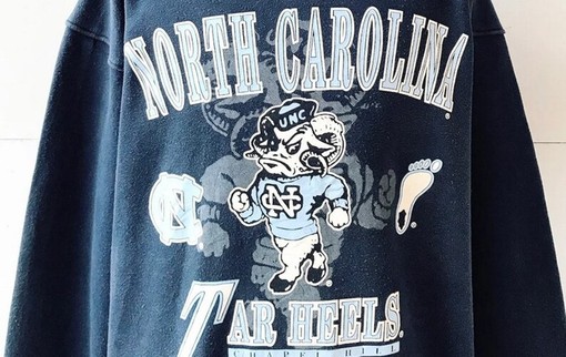 Vintage 90s University of North Carolina Sweatshirt and Hoodie, Gift for Him or Her, NCAA Shirts - Image 2