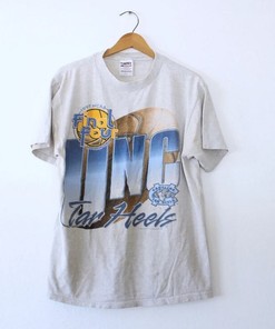 Vintage 90s University of North Carolina Tar Heels Final Four 1997 Shirt and Hoodie, NCAA Sweatshirt