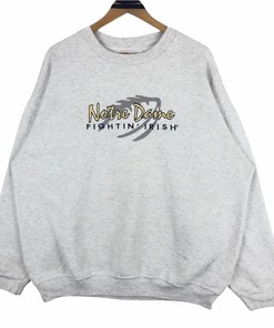 Vintage 90s University of Notre Dame Fighting Irish T-Shirt Sweatshirt Hoodie Gifts Lover