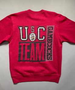 Vintage 90s University of South Carolina Gamecocks Sweatshirt, NCAA Basketball Champions Shirt for College Fans