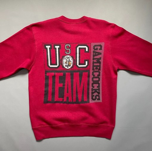 Vintage 90s University of South Carolina Gamecocks Sweatshirt, NCAA Basketball Champions Shirt for College Fans