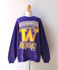 Vintage 90s Washington Huskies Sweatshirt - Classic College Shirts - Sport Shirts Girls