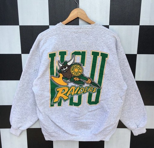 Vintage 90s Wright State University Crewneck Sweatshirt, Sport Shirts Unisex, Gift For Her, Gift For Him