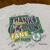 Vintage 94 Boston Celtics Thanks To The Greatest Fans On Earth Apparel for BNA Fans - Basketball Tee