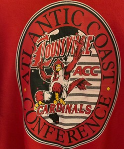Vintage ACC Louisville Cardinals Jerzees Super Sweats & Louisville Sweatshirt