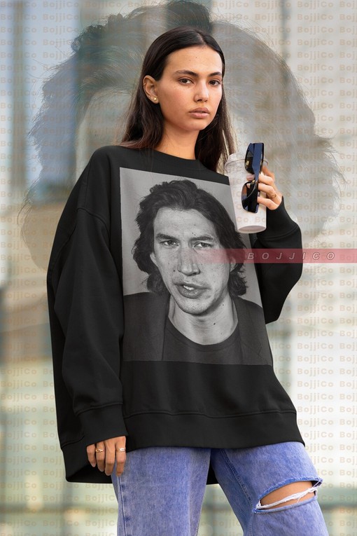 Vintage Adam Driver Homage Sweatshirt, 90s Sweater with Ben Solo, Reylo, and Sith Quotes, First Order Movie T-Shirt