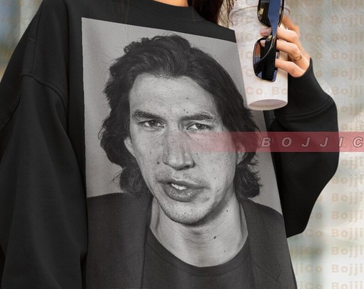 Vintage Adam Driver Homage Sweatshirt, 90s Sweater with Ben Solo, Reylo, and Sith Quotes, First Order Movie T-Shirt - Image 4