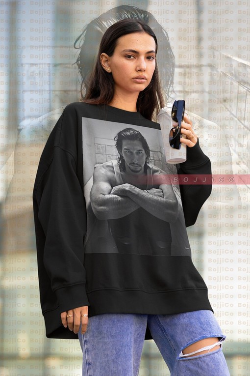 Vintage Adam Driver Sweatshirt, Homage 90s Sweater with Ben Solo and Reylo Quotes, Daisy Ridley Movie Shirt