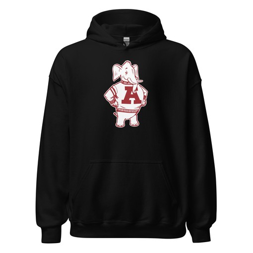 Vintage Alabama Hoodie Sweatshirt Sport Shirt - 1960s Welcome Big Al Art - NCAA Shirt Kids - Image 2