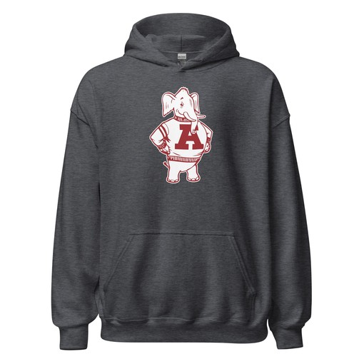 Vintage Alabama Hoodie Sweatshirt Sport Shirt - 1960s Welcome Big Al Art - NCAA Shirt Kids - Image 3